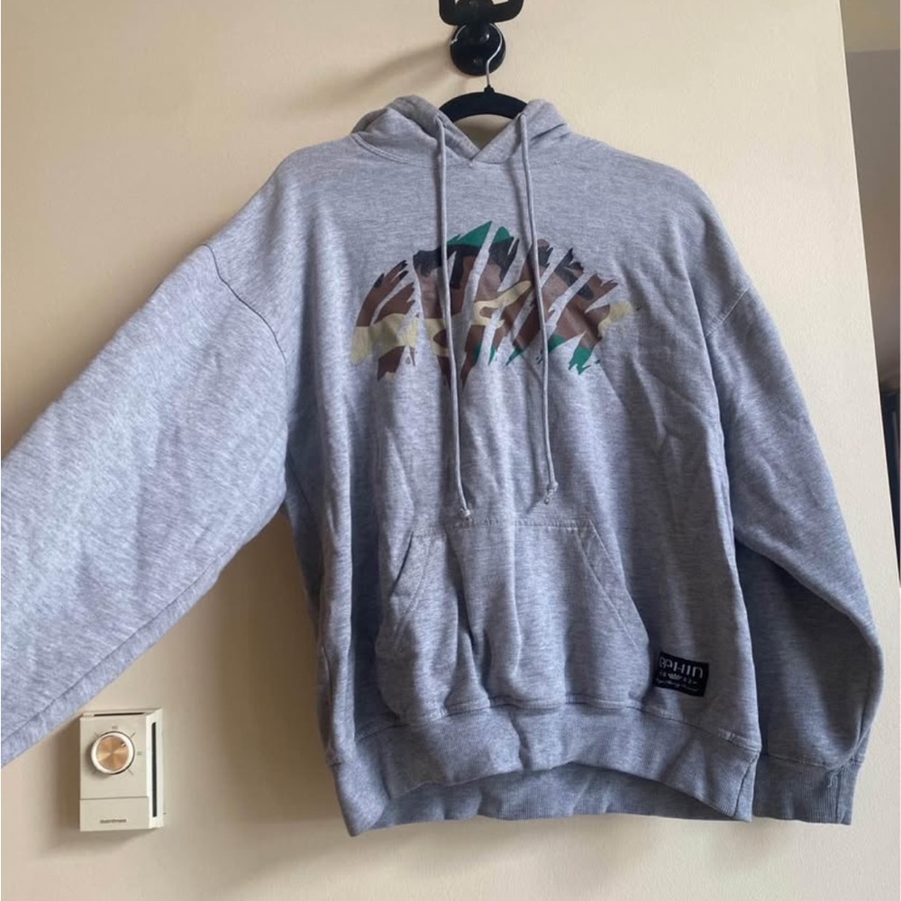 Stomp Down Killaz (SDK) Ephin Grey Graphic Hoodie
